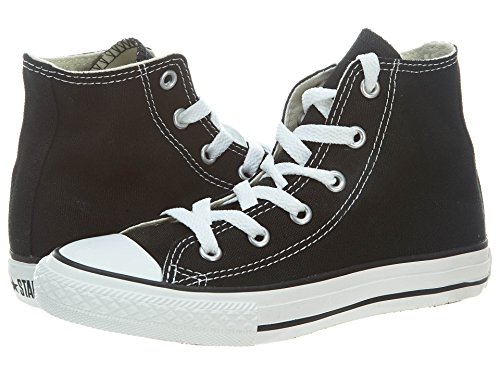 Converse Yths Chuck Taylor All Star Hi Black Little Kids 3J231 (2)
