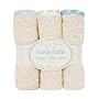 Bumkins Organic Cotton Washcloth 3-Pack - Dusty Blue