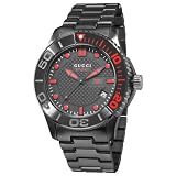 Gucci Classic Sport Black Ion-plated Mens Watch YA126230