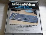 ScreenWriter - Video Movie Character Generator Model SCG By SIMA Products Co.