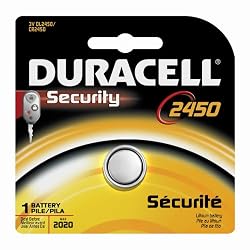 Duracell DL2450BPK Home Medical Battery 3 Volt Lithium