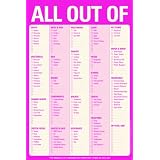 Knock Knock Note Pad, Pink All Out Of