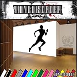 Track and Field Runner NS006 Vinyl Decal Wall Art Sticker Mural