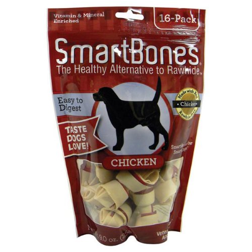pets smart grooming Discount SmartBones Chicken Dog Chew, Mini, 16-Pack