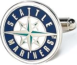 Cufflinks Inc Men's Seattle Mariners Cufflinks Blue/White