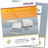 FoliX FX-ANTIREFLEX antireflective screen protector for Standard-screen-size 8,9 inch (195 x 114mm) / 8.9 Zoll - Anti-glare screen protection!