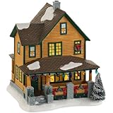 Department 56 a Christmas Story Village Ralphie's House, Lit House, 7.24-Inch