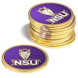 Northwestern State Demons NSU NCAA 12 Pack Collegiate Ball Markers