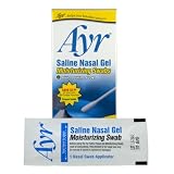 Ayr Saline Nasal Gel Moisturizing Swabs   20 ct.