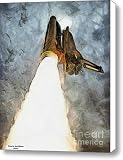 Columbia Final Voyage Canvas Print / Canvas Art - Artist Murphy Elliott