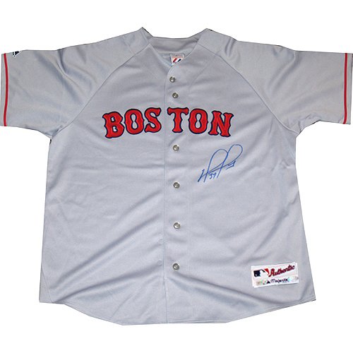 Steiner Sports MLB Boston Red Sox David Ortiz Authentic Red Sox Away Jersey