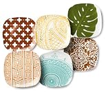 Rosanna Mondo Dessert Plates Set of 6