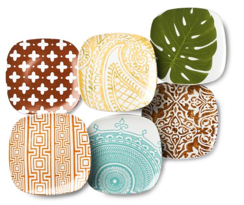 Rosanna Mondo Dessert Plates Set of 6