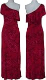 GRASS Stretch One Shoulder Maxi Dress