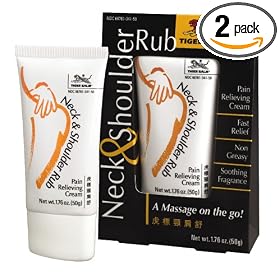 TIGER BALM NECK & SHOULDER RUB, 1.76 oz. (Pack of 2)
