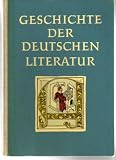 Produkt-Bild: Geschichte der deutschen Literatur
