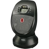 Tools & Hardware : Honeywell HZ-341/BL SureSet Ceramic Room Space Heater w/ Remote - Black
