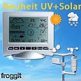 Profi Funk Wetterstation WH3080 Solar/UV Index/Lux Wind Regen