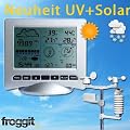 Profi Funk Wetterstation WH3080 Solar/UV Index/Lux Wind Regen