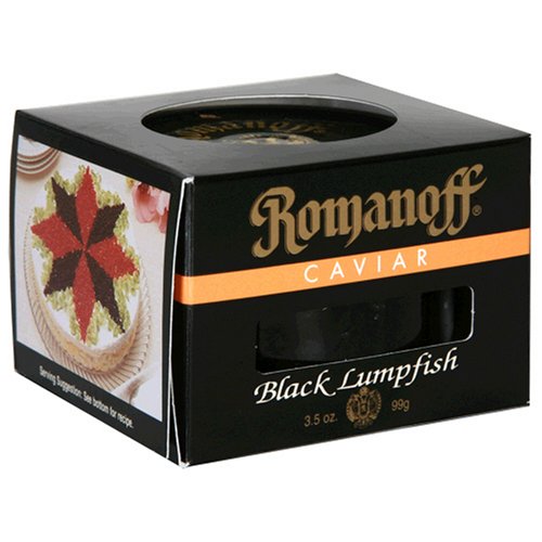 Romanoff Black Lumpfsh Imp, 3.5-Ounce Jars (Pack of 3) by Romanoff