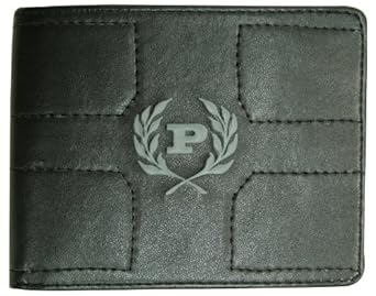 Phat Farm Black Passcase Bifold Wallet w/Stitched Logo Phat Farm Black Passcase Bifold Wallet w/Stitched Logo