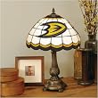 Anaheim Mighty Ducks Desk Lamp - Tiffany Style NHL Hockey Fan Shop Sports Team Merchandise