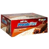 Met-Rx Protein Plus Protein Bar, Chocolate Roasted Peanut with Caramel, 3-Ounce Bars (Pack of 12)