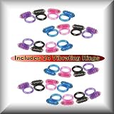 y2Male - Personal Lubricant Included - Mini One Touch Display Prolong Penis Ring Assortment - Unique Penis Enhancement Aid