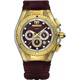 TechnoMarine Unisex 109025 Cruise Star Chronograph Gold-Plated Chocolate Watch