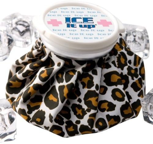 Ice Aid Vintage Style Ice Bag, Leopard by Ice Aid