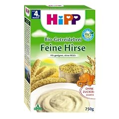 Hipp Getreide-Brei feine Hirse 2830, 6er Pack (6 x 250 g Packung) - Bio