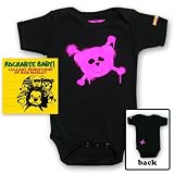 Rockabye Baby! Lullaby Renditions of Bob Marley + Rockabye Baby 100% Organic Cotton Onesie (Pink)