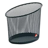 The Cheapest Alba Elliptical Mesh Pencil and Pen Holder, Black (MESHCUP N)