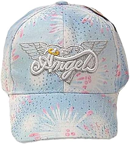 BABY BLUE ANGEL YOUTH GIRL LADY FASHION HAT CAP ADJ NEW
