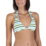 Mossimo Black: Stripe Ring Triangle Swim Top - Multicolor