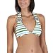 Mossimo  Black: Stripe Ring Triangle Swim Top - Multicolor