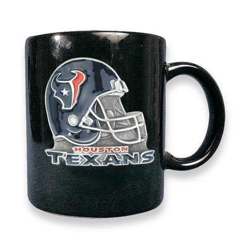 Houston Texans 15oz Black Ceramic Mug