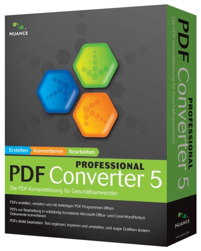 Childrens Toyshop  Software : Vollversion Scansoft PDF Converter Pro / v5.0 / Windows / deutsch