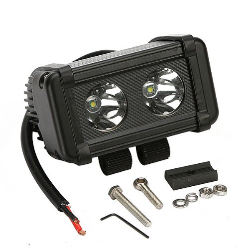 MICTUNINGÂ® 4.5" 20W Led 2500 Lumen Long Distance CREE Led Light Bar Spot Beam- off Road Jeep Cruiser ATV UTV- 4x4 Off Road Boat Driving headlights- Jeep Polaris Razor Ford Raptor ATV SUV UTV Car Truck