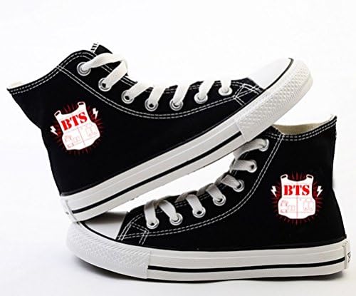 BTS New Arrival Canvas Shoes Laceup Footwear (7.5 B(M) US)