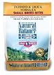 Natural Balance Small Bites Potato and Duck Formula Food, 5-Pound Bag