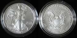 2008 W Silver American Eagle