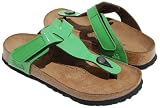 Birkenstock Flores Green Patent