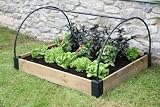 Outdoor Living : Haxnicks Outdoor Garden Metal Raised Bed Frame for Your Plants