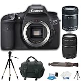 Canon EOS 7D Digital SLR Camera + EF-S 18-135mm f/3.5-5.6 IS Lens + EF 75-3 ....