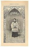 1894 Pears Soap Nice Little Boy Print Ad
