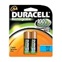 Duracell Rechargeable Batteries AA, 2-Count