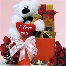Godiva Love: Gourmet Valentine's Day Chocolate Gift Basket