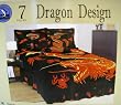 Dragon Bedroom Bedding Set - 7pcs - Queen Size Bedding