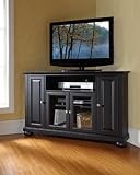 Crosley Furniture KF10006ABK Alexandria Corner TV Stand